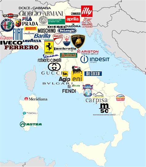 most famous italian brands.